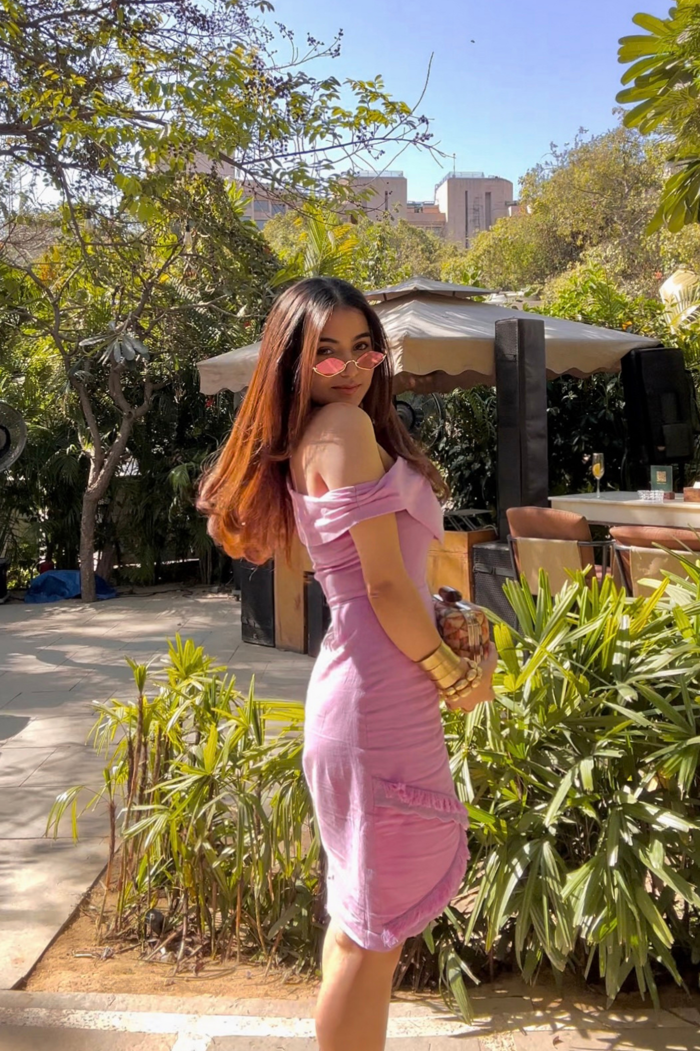 RIVIERA MIDI DRESS