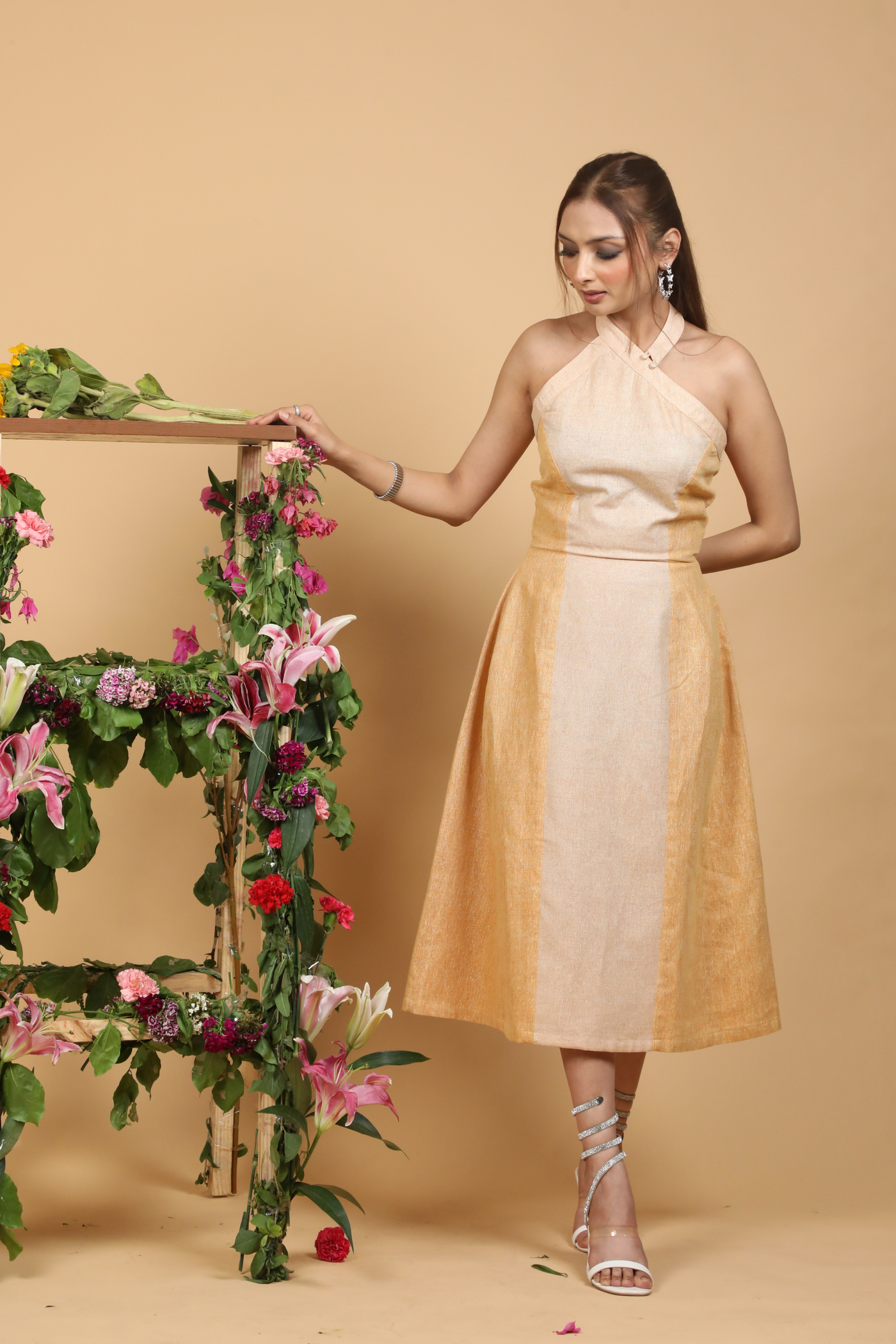 Amber Lily Halter Dress