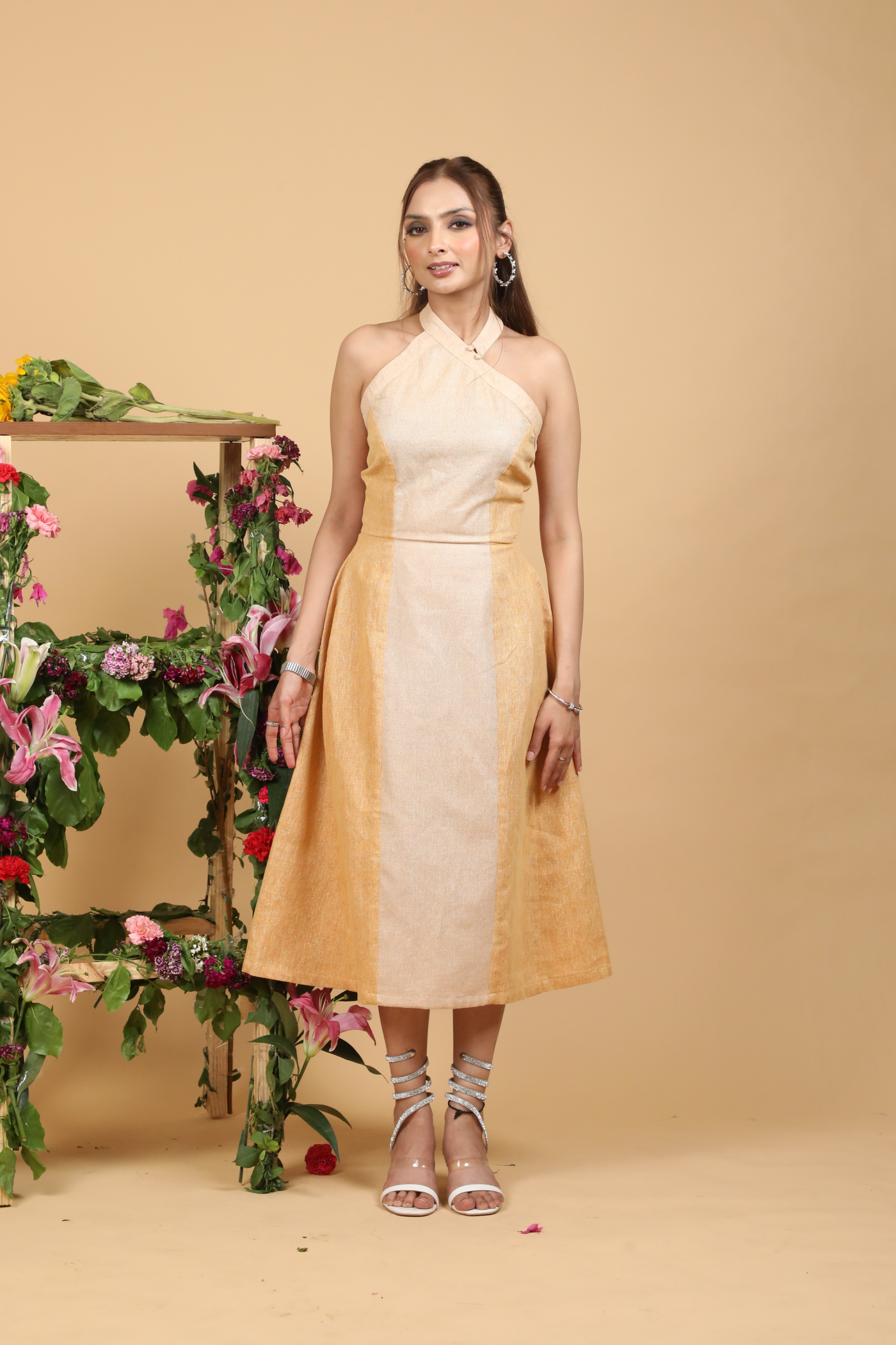 Amber Lily Halter Dress
