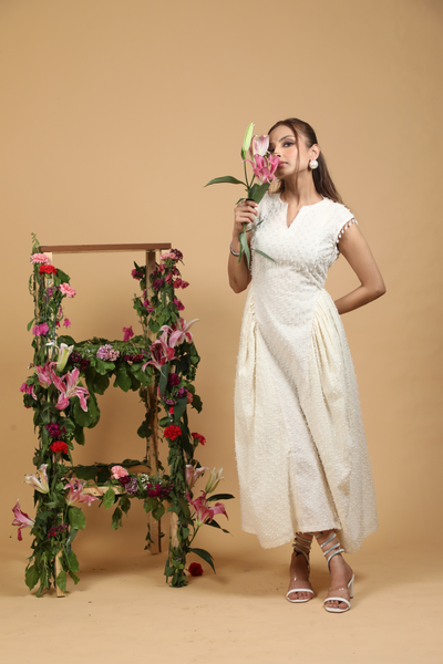 Pearl Meadow A-Line Dress