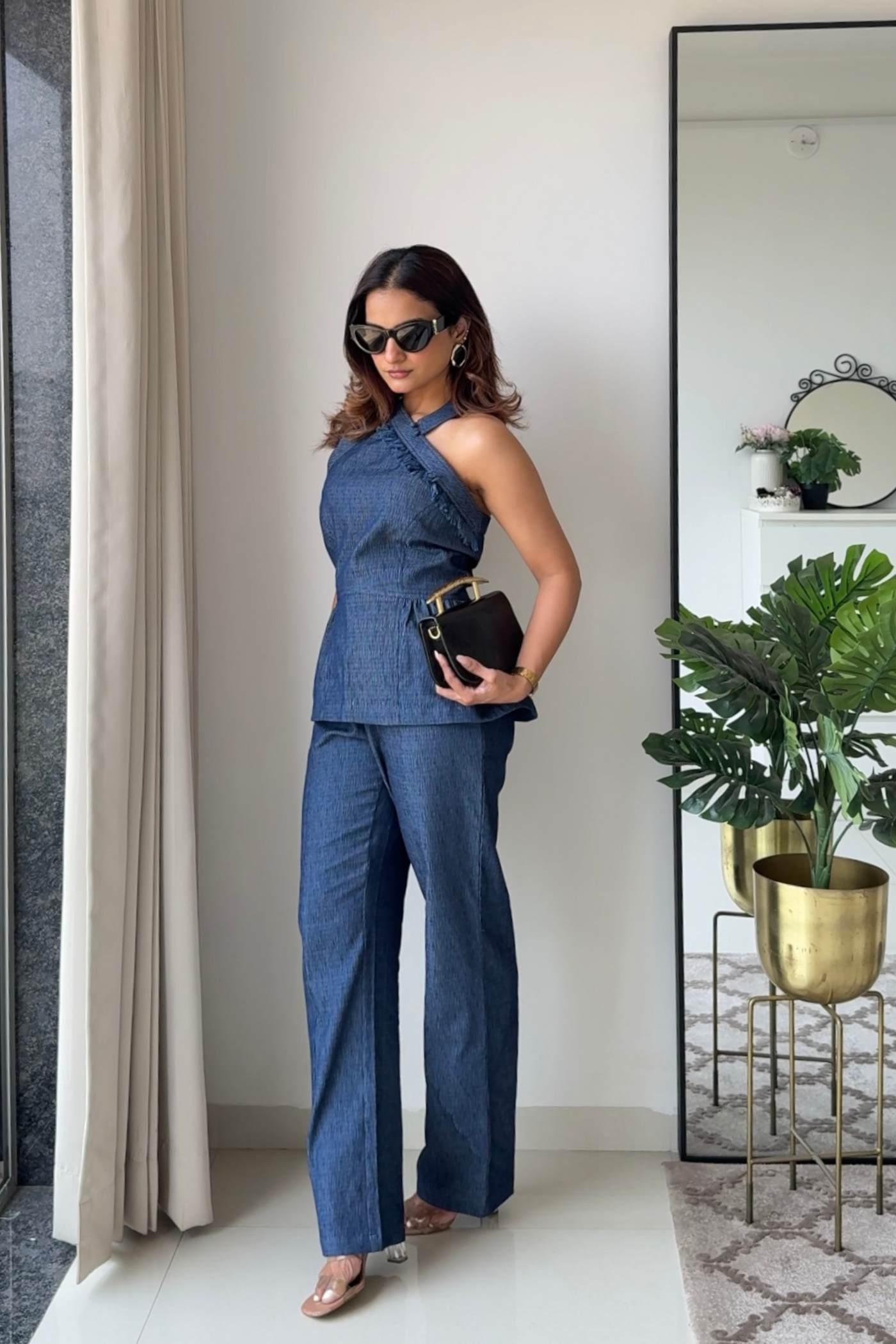 Denim Miraj Co-ord Set